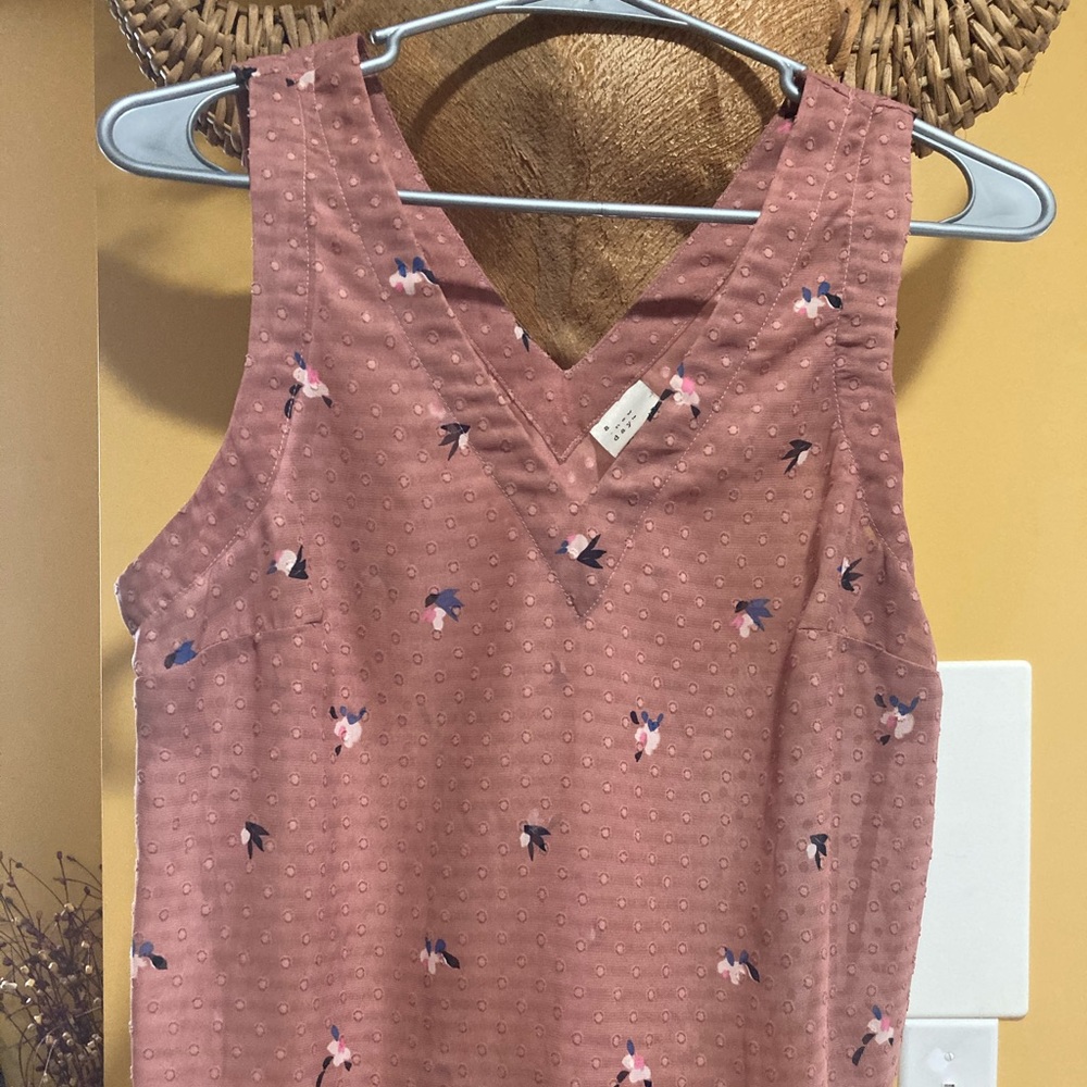 A new Day blush pink top